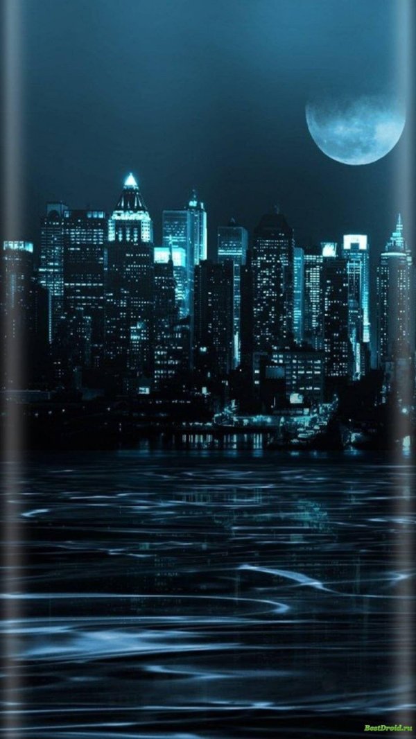 картинки ночного города