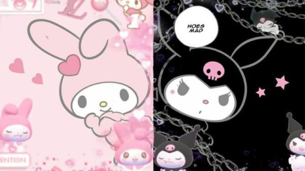 хелло китти и куроми