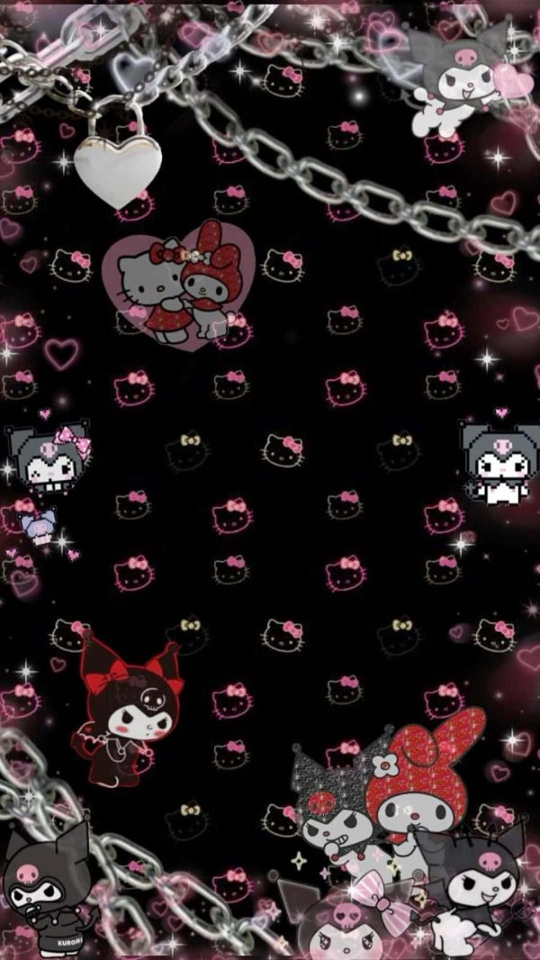 hello kitty kuromi aesthetic обои