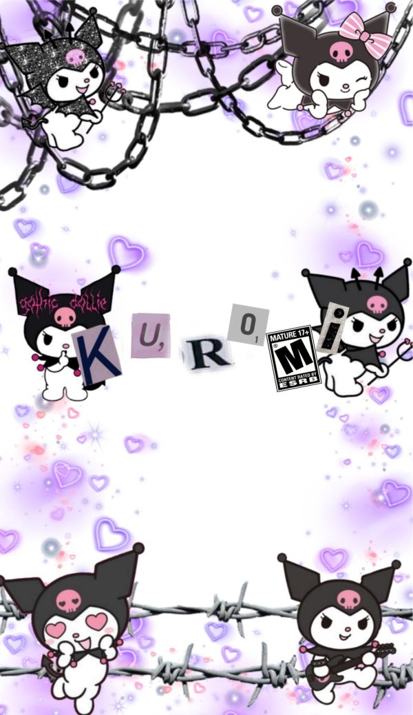 kuromi фон