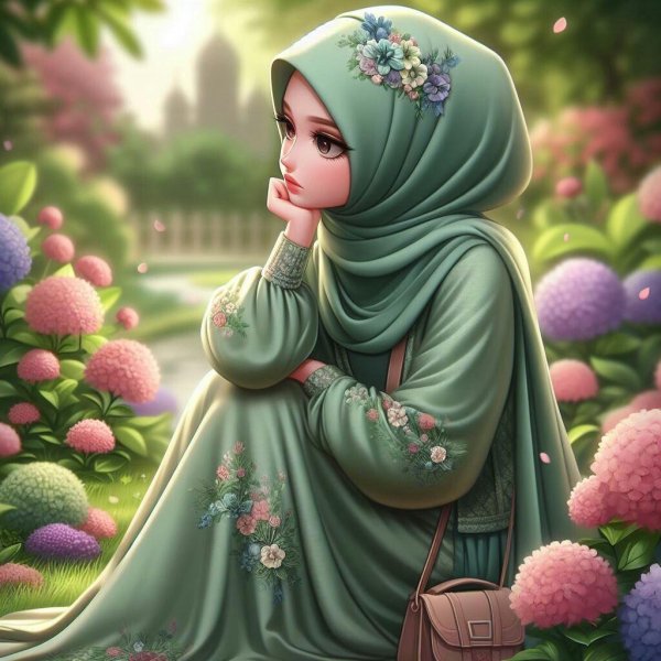 хиджаб красивый