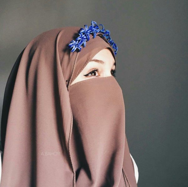 никаб вуаль бурга маска