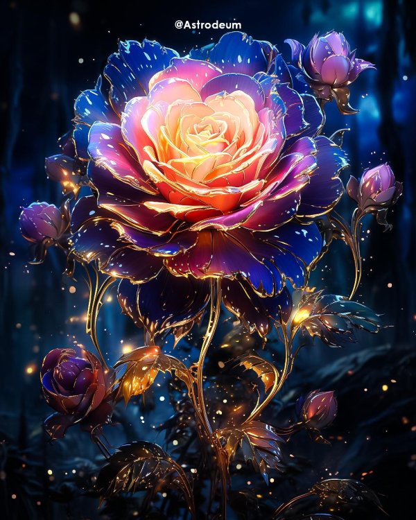 фэнтези цветы