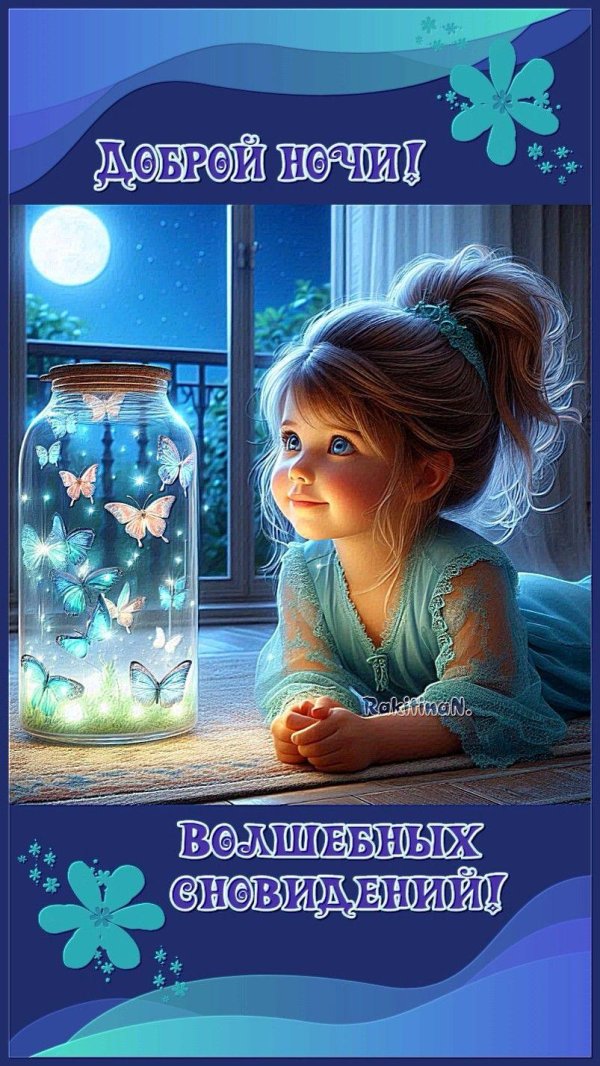 доброй ночи волшебных снов