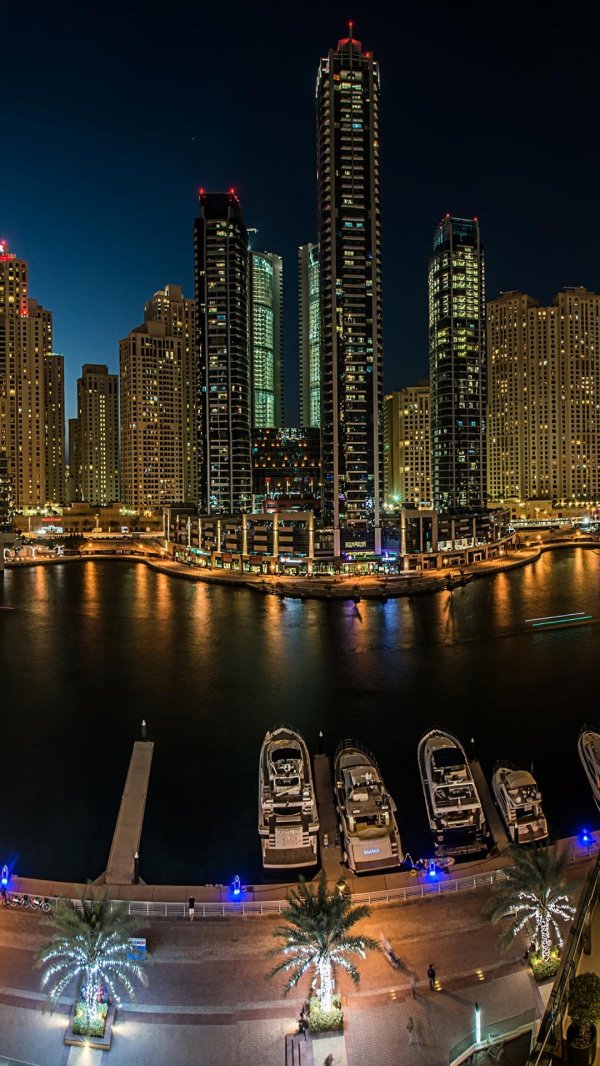ночной дубай
