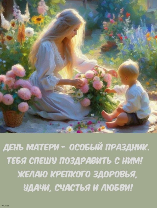поздравление для матери