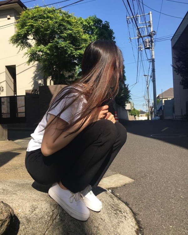 На аву для девушек без лица