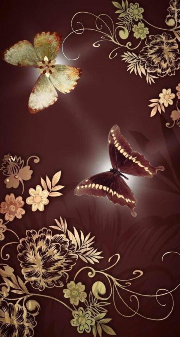 бабочка открытка