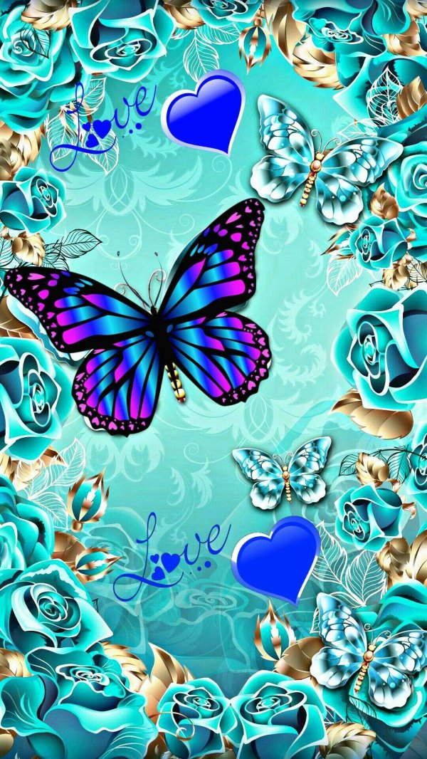 бирюзовый фон