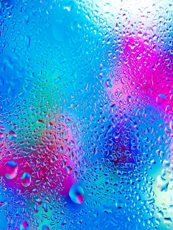 цветные капли