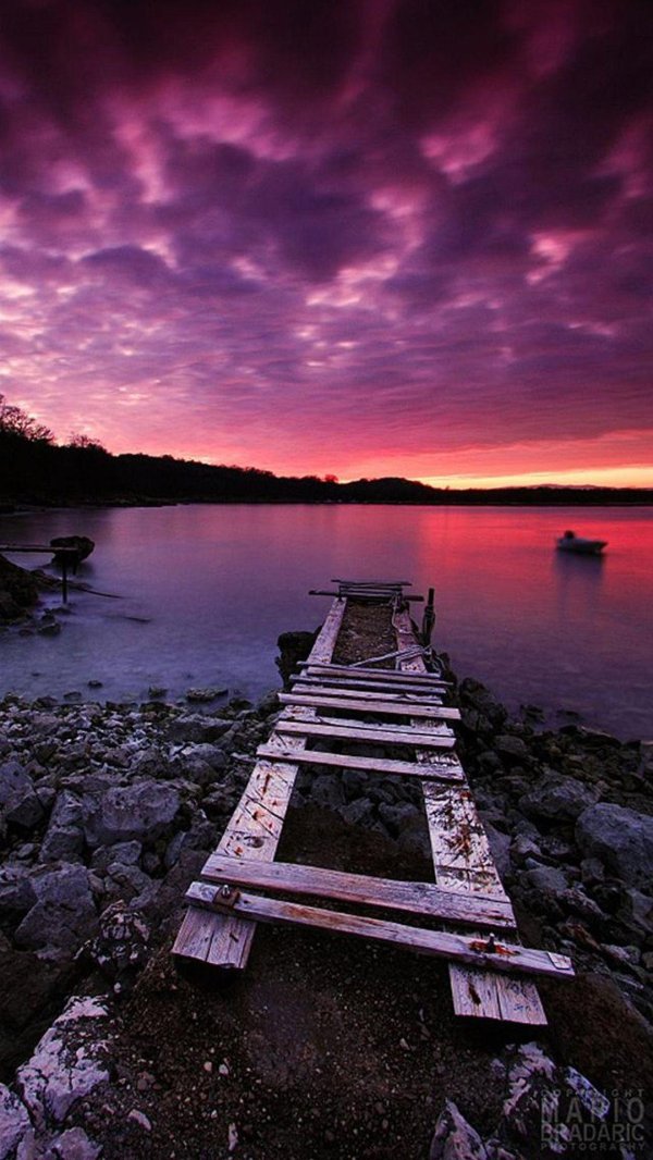 пейзаж мост