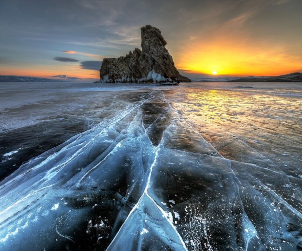 зимний байкал