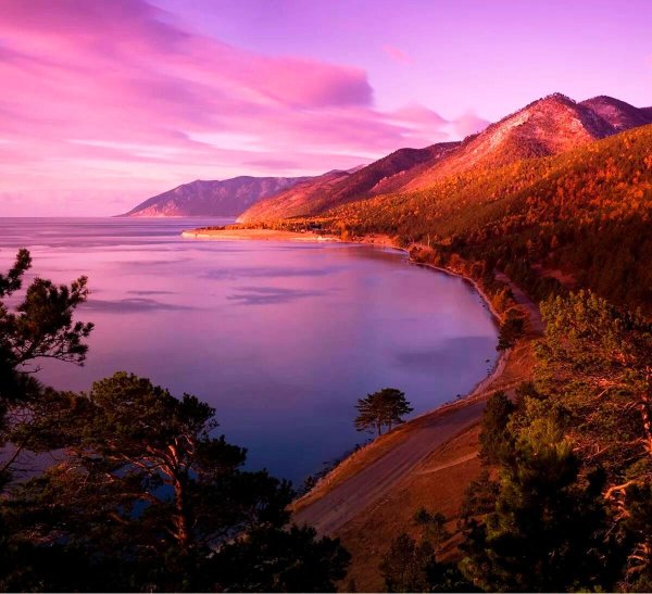 шаманка байкал рассвет