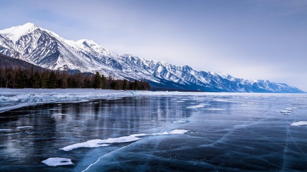 лед на байкале