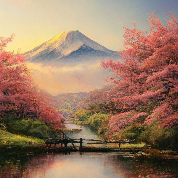 пейзаж японский