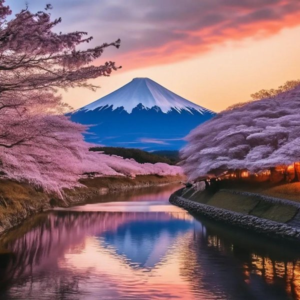 японские пейзажи