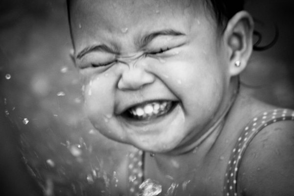 детский смех