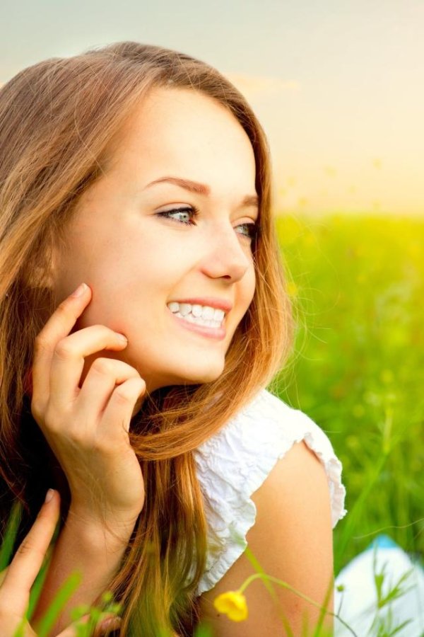 счастливая женщина