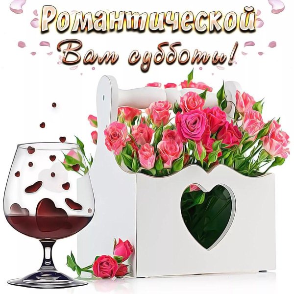 открытка с добрым субботним днем