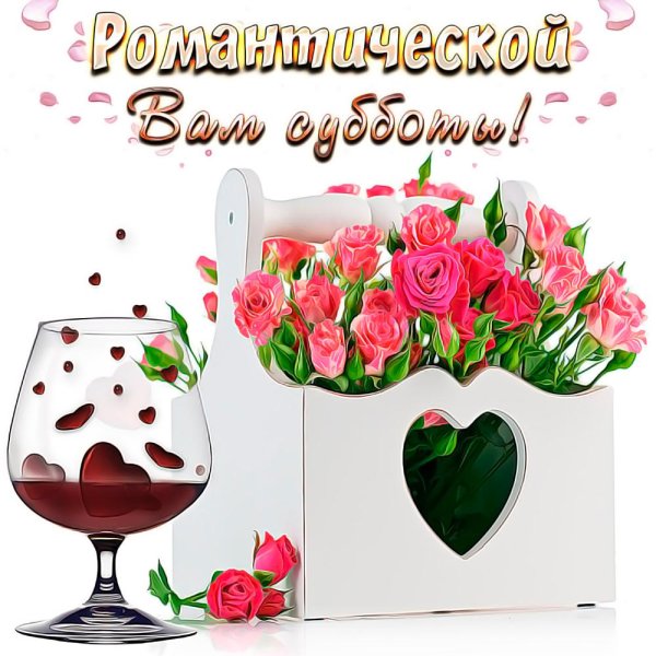 красивые открытки с субботой