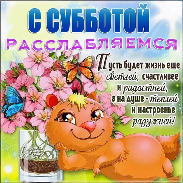 отличной субботы