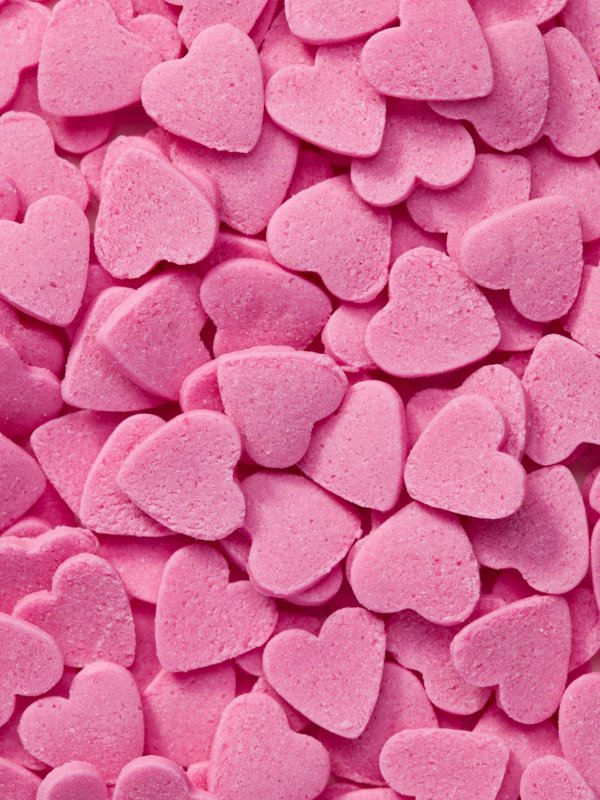 посыпка кондитерская сердечки
