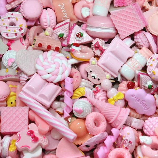 розовая конфета