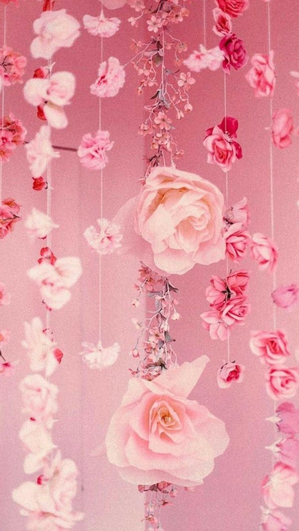 в розовых тонах