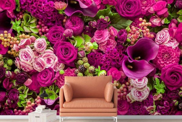 цветочные фоны