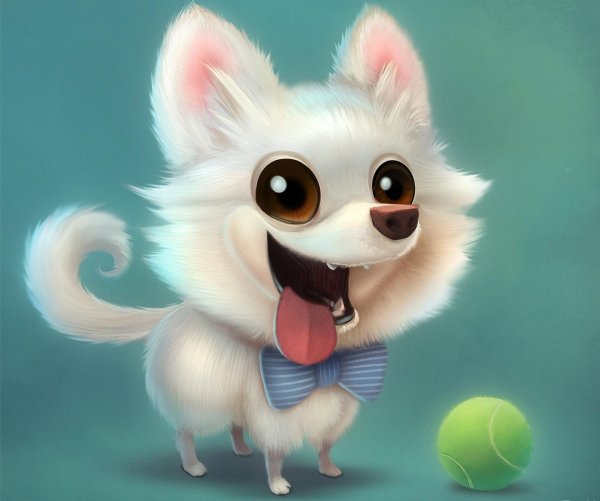 мими собака арт