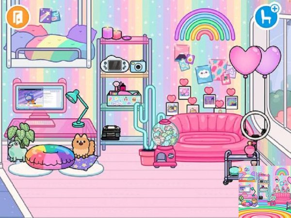 тока бока комната