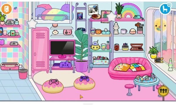 toca boca life комната