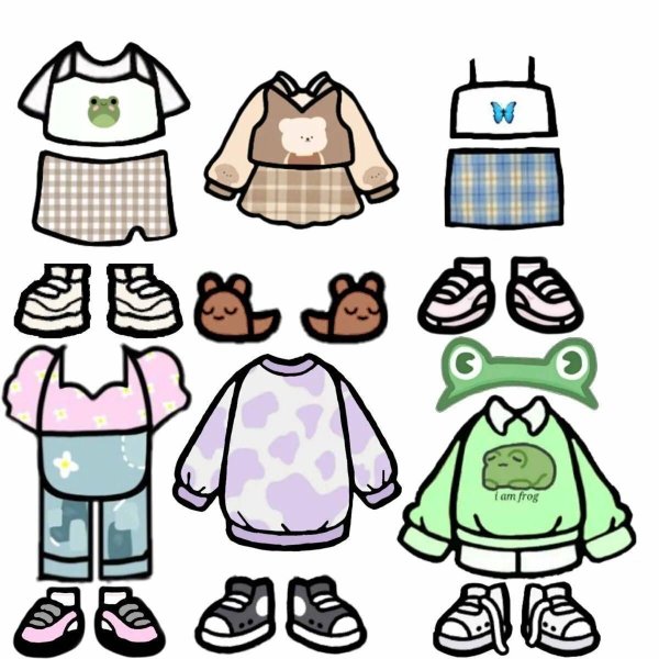 одежда для распечатки