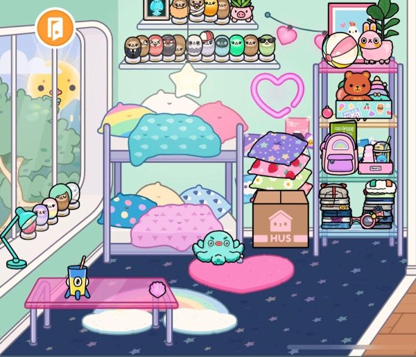 toca boca комнаты