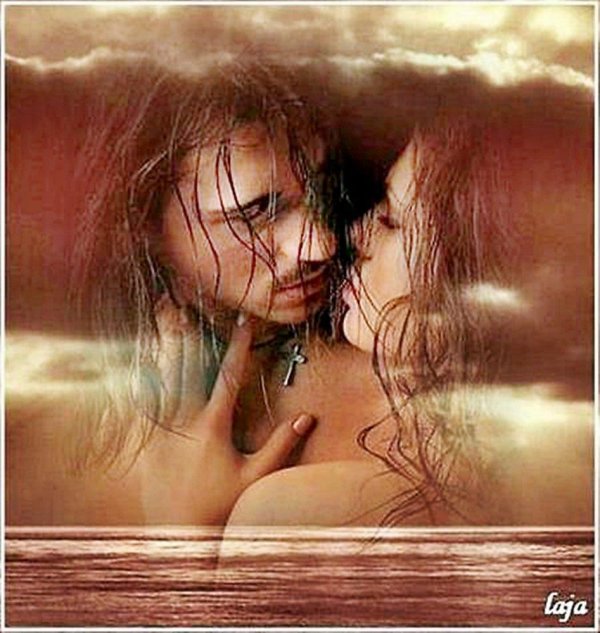 романтические поцелуи