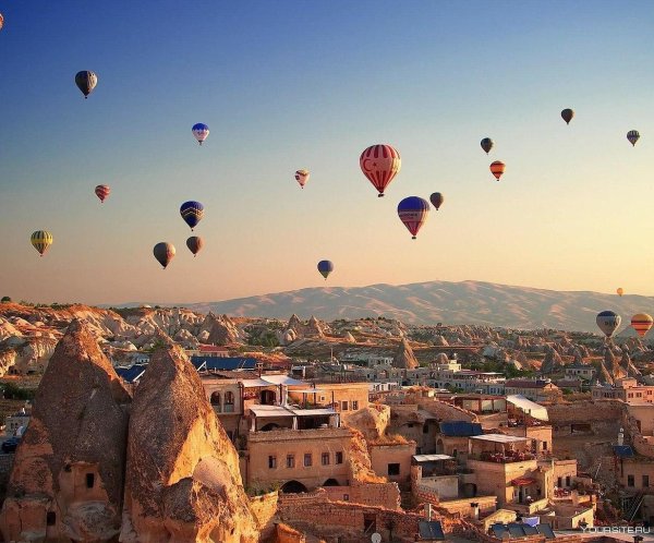 фестиваль воздушных шаров в турции каппадокия