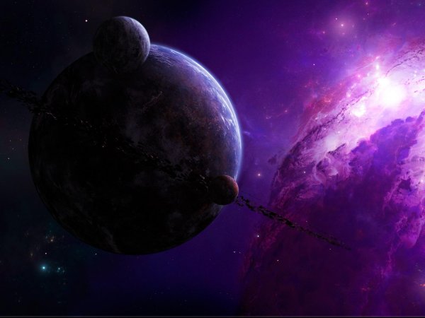 фиолетовая планета