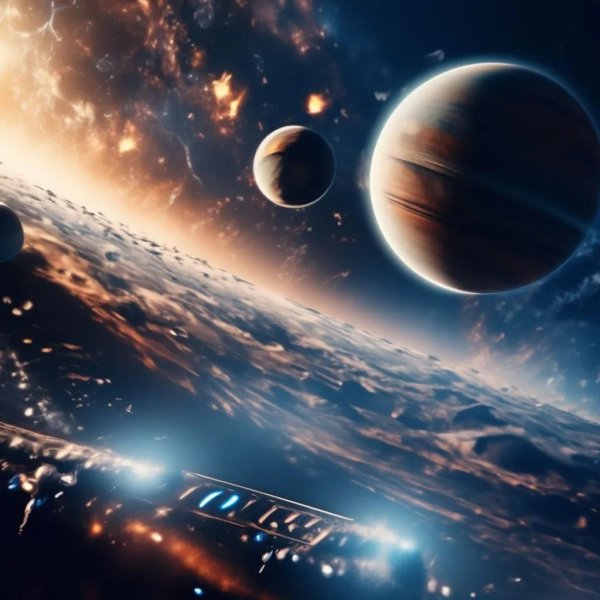 красивые планеты в космосе