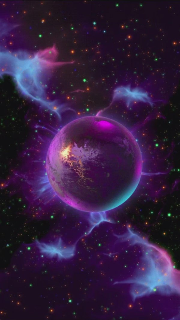 фиолетовая планета