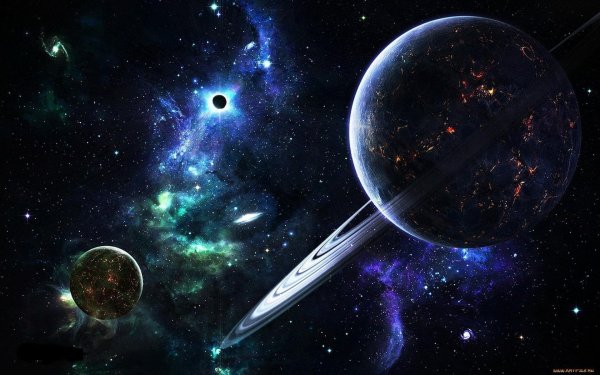 красивые планеты в космосе
