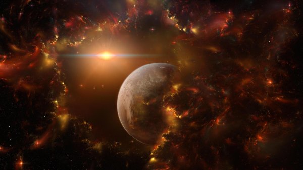 красивые планеты в космосе