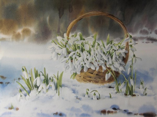 татьяна бехтгольд акварели