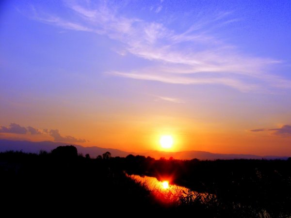 природа закат