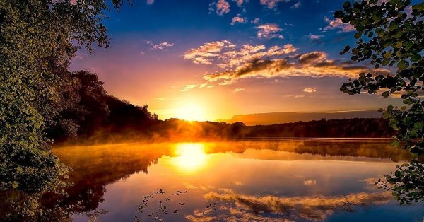 природа рассвет