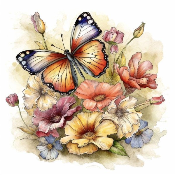 цветочные картины