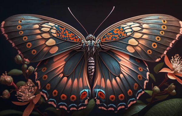 бабочка фэнтези