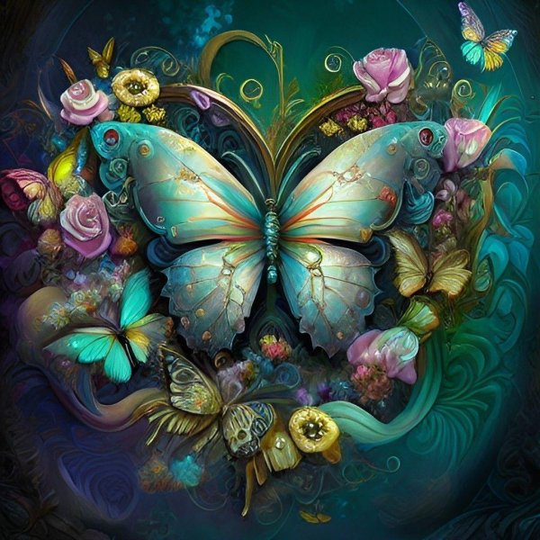 красочная картина