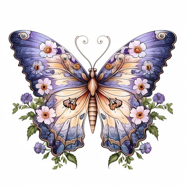 бабочка крылья