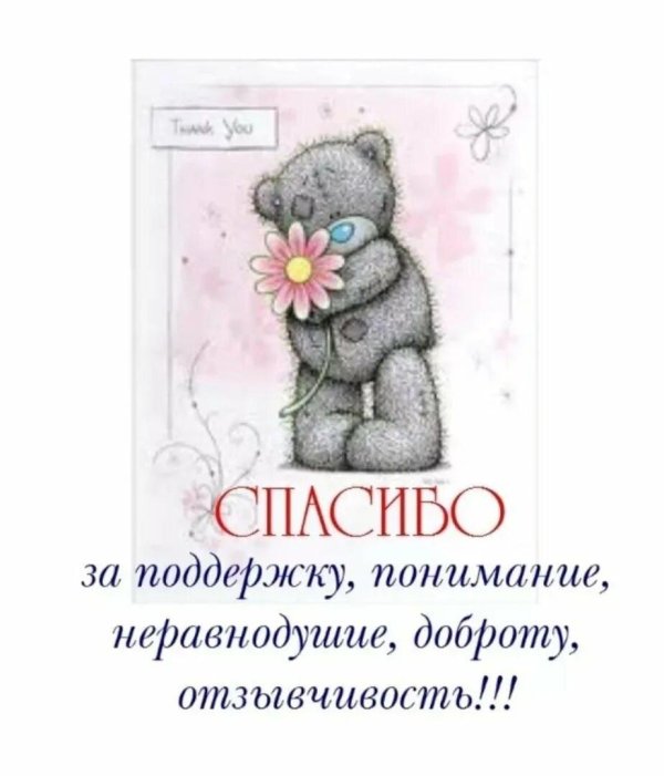 Спасибо мужчине