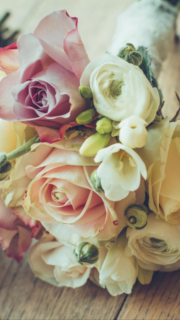 нежные букеты цветов